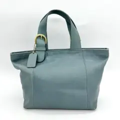 COACH オールドコーチ ハンドバッグ 4133 レザー ブルー