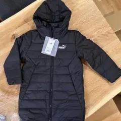 PUMA キッズ ESS パデッド中綿コート ブラック 120cm