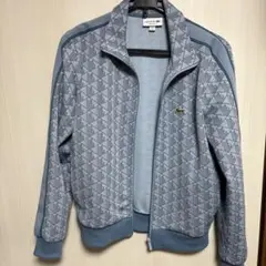 LACOSTE ブルー 幾何学模様 ジャージ US S LACOSTE ブルー 幾何学模様 ジャージ US S - メルカリ