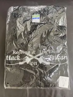 進撃の巨人 Attack音体感 Tシャツ 黒 Sサイズ