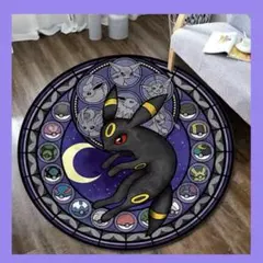 ❣️ポケモン　 ポケラグ　ラグ カーペット ブラッキー　子供部屋