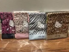 ハローキティ ヒョウ柄ポーチ 4点セット