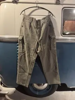 ドイツ軍 カーゴパンツ ミリタリー オリーブ XL 軍パン ユーロミリタリーのサムネイル