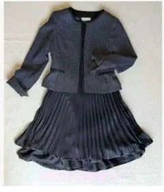 ◆美品ママを可愛く♪ノーカラージャケットセットアップ