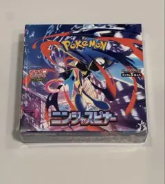 ポケセン産シュリンク付　ポケモンカードMEGAニンジャスピナー新品未開封ボックス