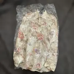 H*D様 ETRO 花柄長袖シャツ Sサイズ　麻100%クリーニング済み　エトロ