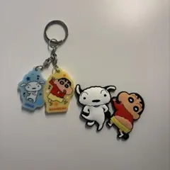 クレヨンしんちゃんキーホルダー＆ラバーマグネット