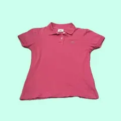 LACOSTE 半袖ポロシャツ ピンク サイズ38