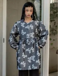 HONEY MI HONEY ジャガードチュニックワンピース ラベンダー HONEY MI HONEY ジャガード チュニックワンピース ラベンダー