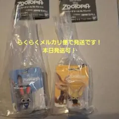 ズートピア　ブリスターチャームコレクション　ジュディ　フィニック 2体セット