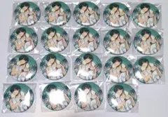 ブルーロック　文房具カフェ シーサイドモチーフ 缶バッジ　糸師凛　19点