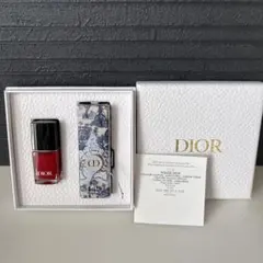 Dior Rouge Dior 720 ICON リップスティックとネイルセット