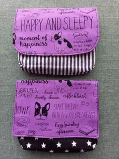 移動ポケット 2 個セット　ハンドメイド