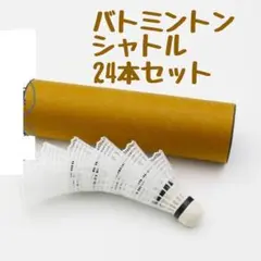 【1ダース 24本セット】 バドミントンシャトル 基礎打ちノック