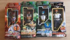 60L0422-05 ライダーヒーローシリーズ（ソフビフィギュア） 4点