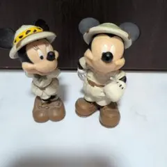 Disney ミッキー ミニー フィギュア 探検隊セット