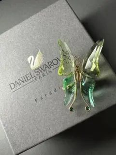 スワロフスキー　Swarovski ブローチ　蝶　バタフライ