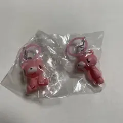 いたずらぐまのグルーミー マスコットチャーム めじるしアクセサリー 2個セット