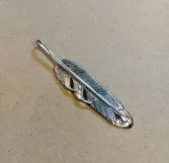 イーグルフェザー シルバーネックレストップ羽根モチーフ