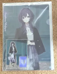 プロセカ 朝比奈まふゆ ZOZO アクリルスタンド 缶バッジ クリア