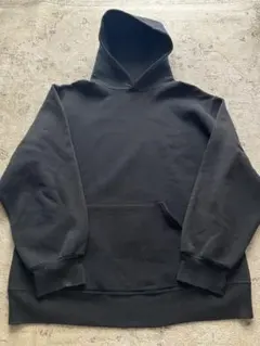 90s USA製　RUSSELL スウェットパーカー　ブラック　極上フェード　M