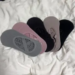 滑り止め付きヨガソックス、ピラティスソックス5足セット