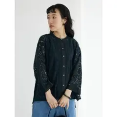 花柄 カーディガン