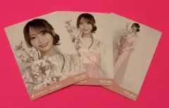 弓木奈於 乃木坂46 生写真 桜カラーコーデ コンプのサムネイル