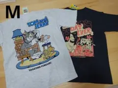 トムとジェリー スポンジボブ 半袖シャツ М