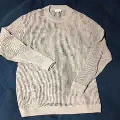 ユナイテッドアローズ　透かし編みトップス