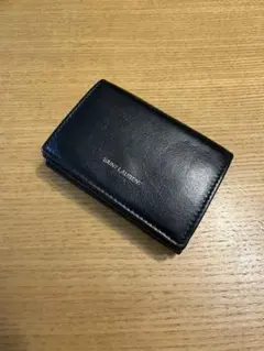SAINT LAURENT サンローラン　 三つ折り財布 ブラックのサムネイル
