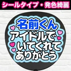 ◯◯アイドルでいてくれてありがとう　うちわ　文字　ファンサ 文字のサムネイル