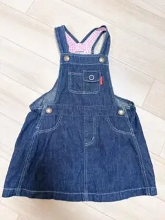 MIKI HOUSE ミキハウス デニム ジャンスカ