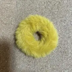 イエローファーヘアゴム