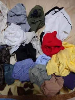 【感謝特別価格S】倉庫仕入れ品古着春夏物服未選別品1箱120サイズ！