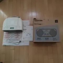 고장·부품용 2017年製 東芝 CDラジオ TY-C150