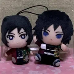 鬼滅の刃 くっつきぬいぐるみバッジ & ちみっともぬい 冨岡義勇 2体セット