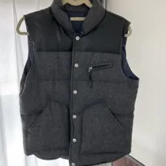 Journal Standard ダウンベスト グレー×ブラック