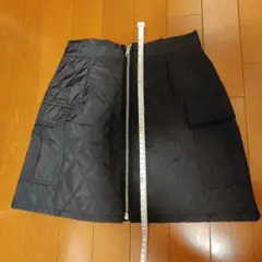 ブラック キルティング タイトスカート Mサイズ