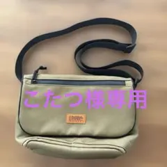 【美品】UNIVERSAL OVERALL ショルダーバッグ カーキ