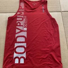 Reebok BODY PUMP タンクトップ Mサイズ レッドのサムネイル