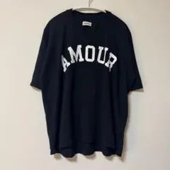 ザディグエヴォルテール AMOUR 薄手 スウェット Tシャツ ブラック S Mのサムネイル