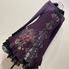 ozz oneste 彼岸刀刺繍裏起毛チュニック - メルカリ
