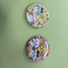ちいかわ ホログラム 缶バッジ 2種セット