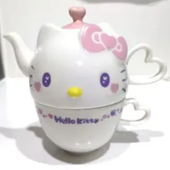 Hello Kitty ティーポット ティーカップ付き サンリオ急須