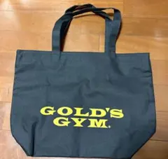 【新品未使用】GOLD'S GYM トートバッグ 黒　激レア
