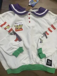 しまむら　トイストーリー　バズ・ライトイヤー　トレーナー　裏毛　セーラー