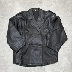 レザージャケット ダブルブレストジャケット