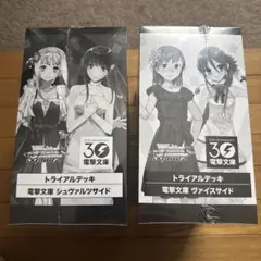 ws ヴァイス 電撃文庫 8門デッキ＆デッキパーツセット - メルカリ