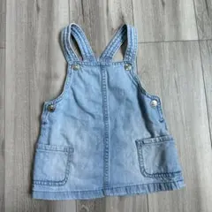 デニム　サロペット スカート　オーバーオール　子供服　夏服　女の子　春服